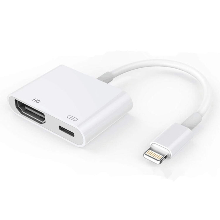 E-Gin-LTH-002 Adattatore da AV digitale a HDMI a 8 pin + porta di ricarica USB per dispositivo con schermo TV VGA 1080P HD E-Gin-LTH-002 Adattatore da AV digitale a HDMI a 8 pin + porta di ricarica USB per dispositivo con schermo TV VGA 1080P HD